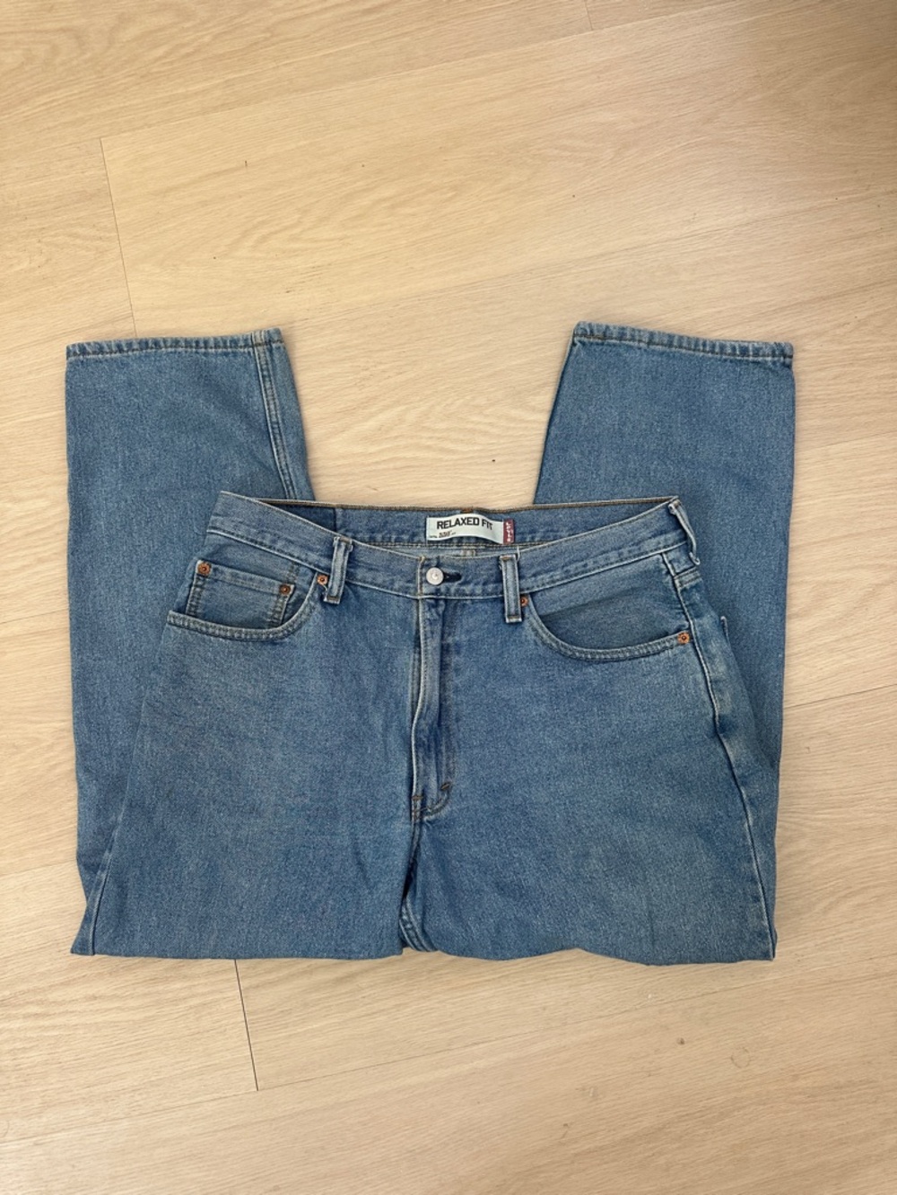 Levi 550 Jeans - Light Blue Denim